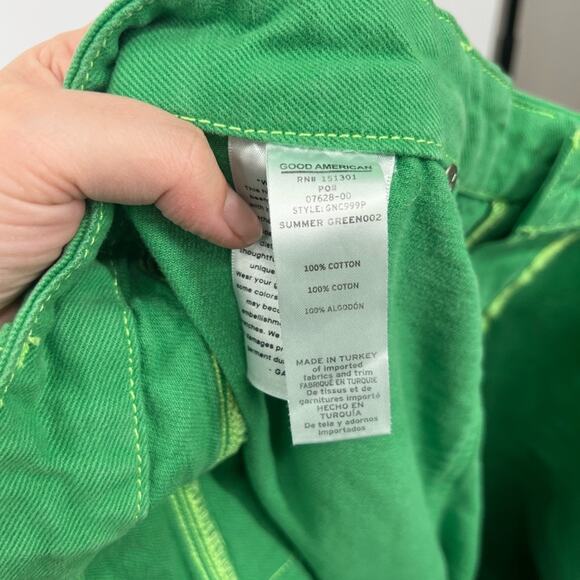 Good American Good '90s Carpenter Jeans in Summer Green02 - Picture 7 of 7